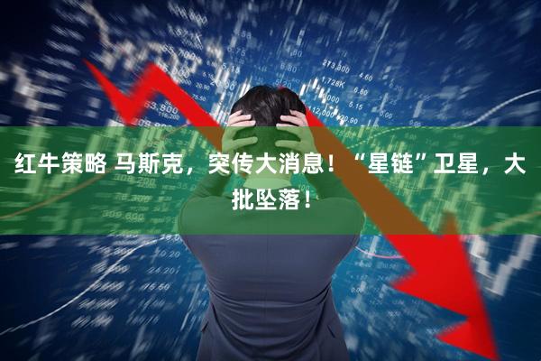 红牛策略 马斯克,突传大消息!“星链”卫星,大批坠落!