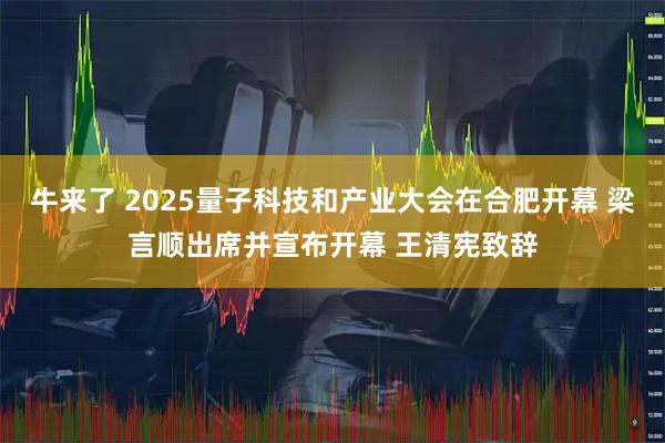 牛来了 2025量子科技和产业大会在合肥开幕 梁言顺出席并宣布开幕 王清宪致辞