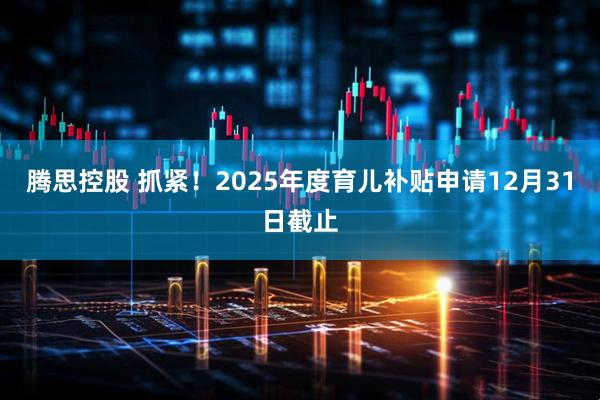 腾思控股 抓紧！2025年度育儿补贴申请12月31日截止